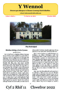 Wennol Chwefror 2022 - Cyfrol 2 Rhif 11
