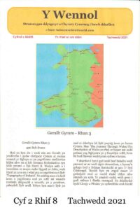 Wennol Tachwedd 2021 - Cyfrol 2 Rhif 8