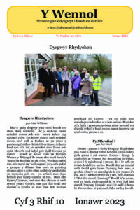 Wennol Ionawr 2023 - Cyfrol 3 Rhif 10