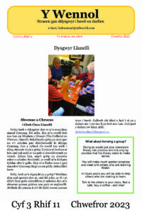 Wennol Chwefror 2023 - Cyfrol 3 Rhif 11