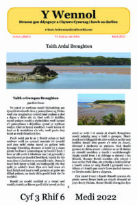 Wennol Medi 2022 - Cyfrol 3 Rhif 6